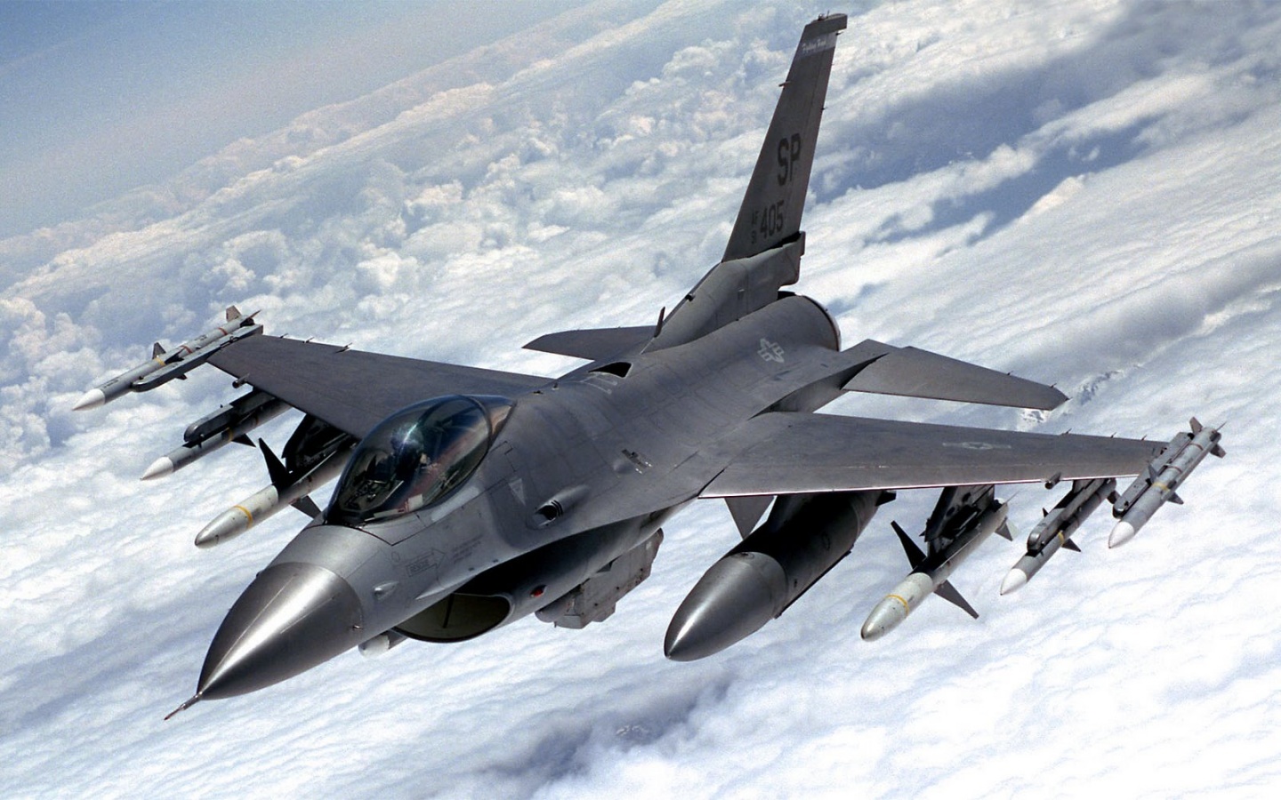 General Dynamics F-16C Block 50D Fighting Falcon 91-405