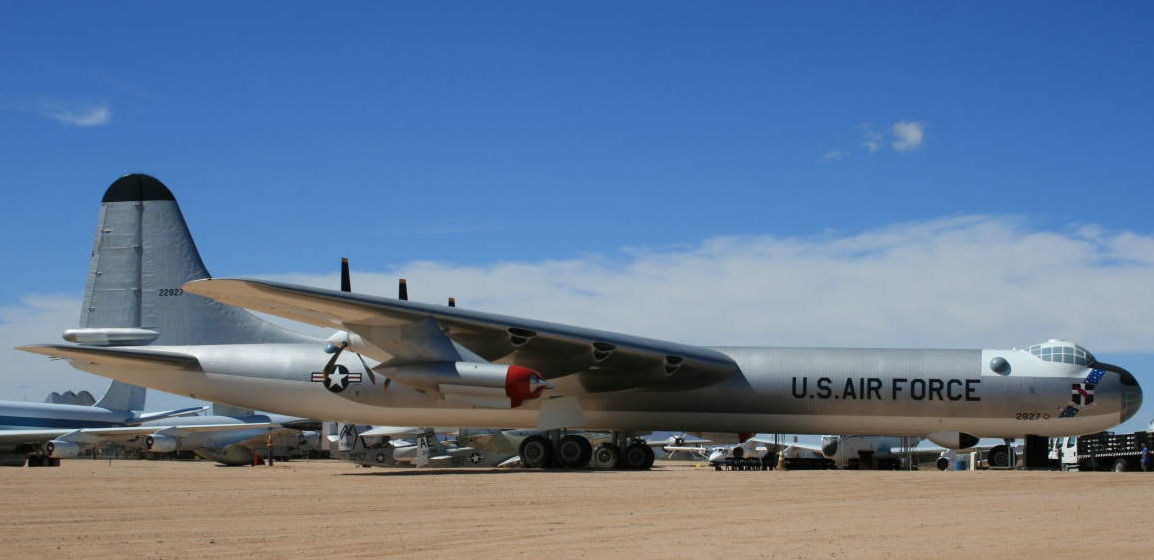Convair B-36J-10-CF 52-2827 at the Pima Air and Space Museum, Tucson, Arizona. (B-36 Peacemaker Museum)