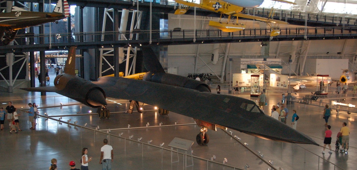 Lockheed SR-71A Blackbird 61-7972 at the Steven V. Udvar-Hazy Center, Smithsonian NASM