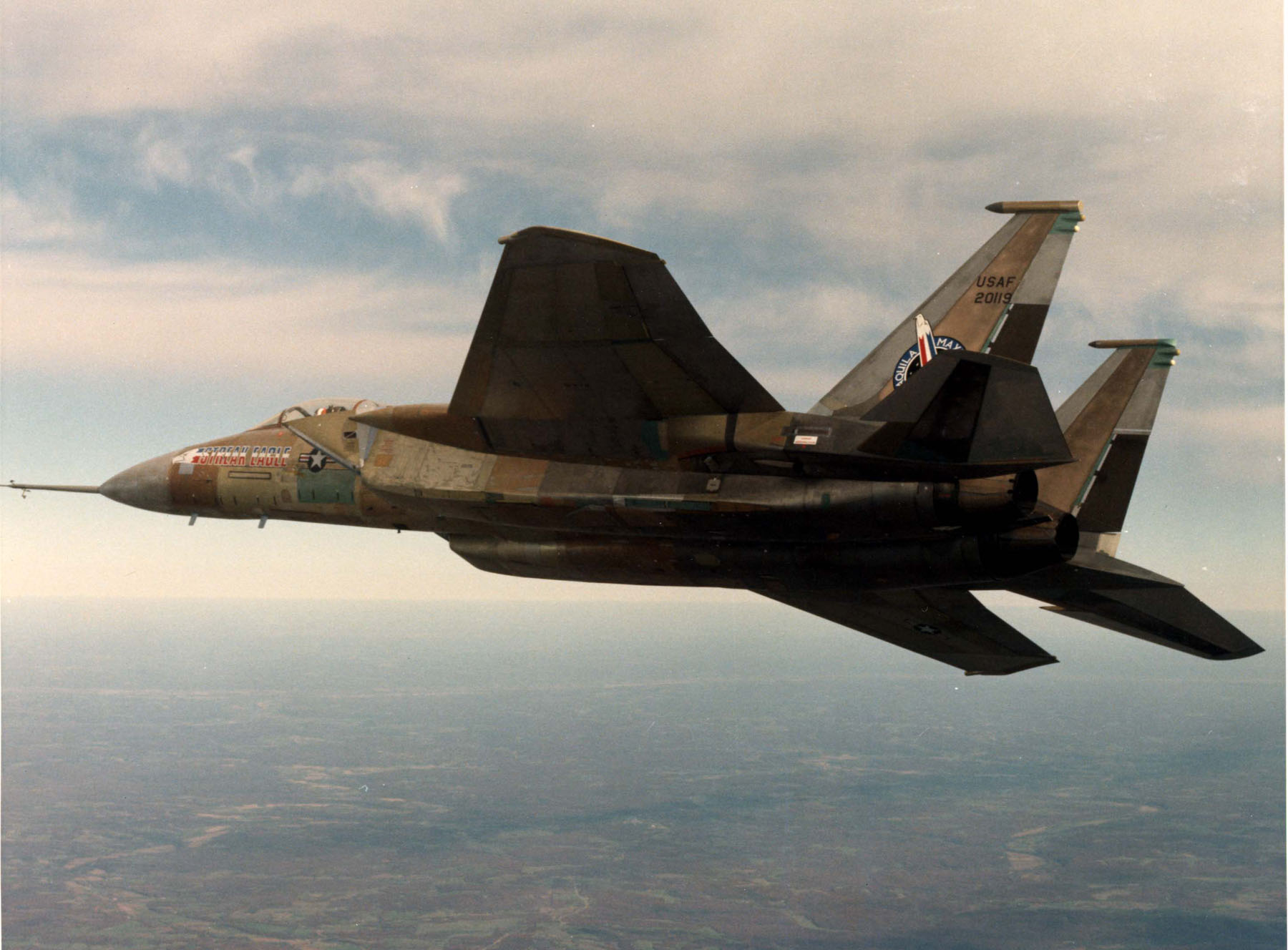 McDonnell Douglas F-15A-6-MC Streak Eagle 72-0119. (U.S. Air Force)