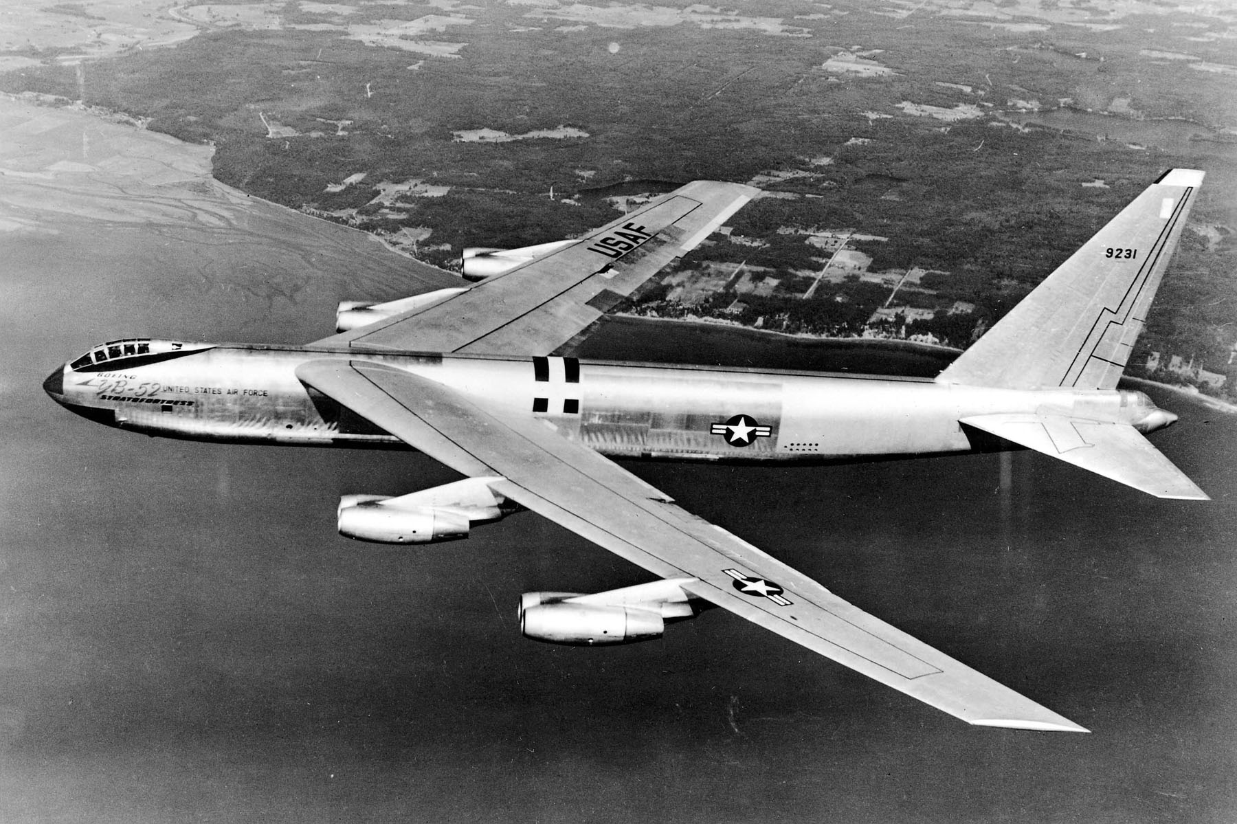 Boeing YB-52 Stratofortress 49-231. (U.S. Air Force)