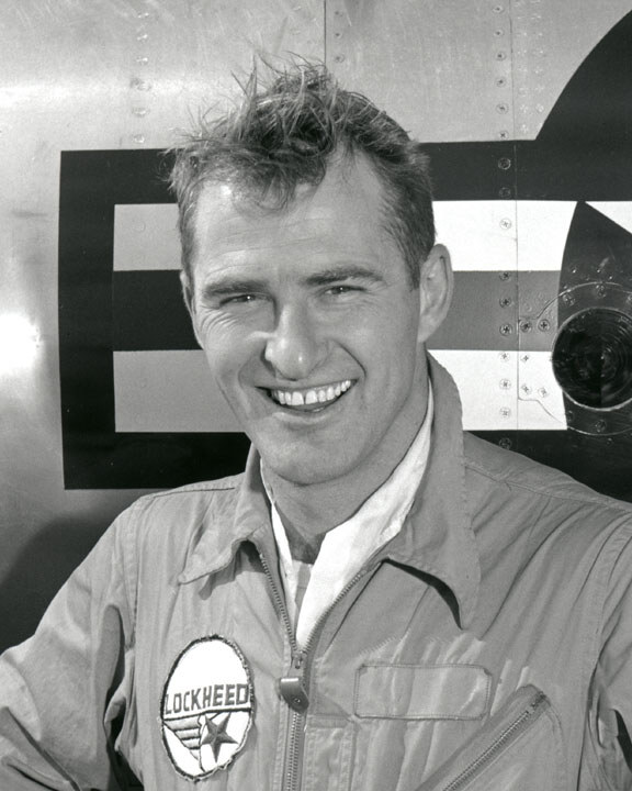 Lockheed test pilot Louis W. Schalk, Jr. (Lockheed)