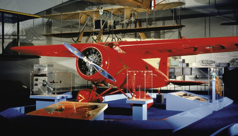 Amelia Earhart's Lockheed Vega 5b, NR7952, at the Smithsonian Institution National Air and Space Museum.