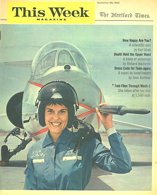 Toniann LeVier on the cover of This Week, 29 September 1963. 