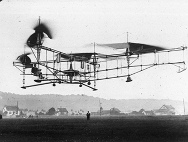 Étienne Oehmichen's Helicopter No. 2