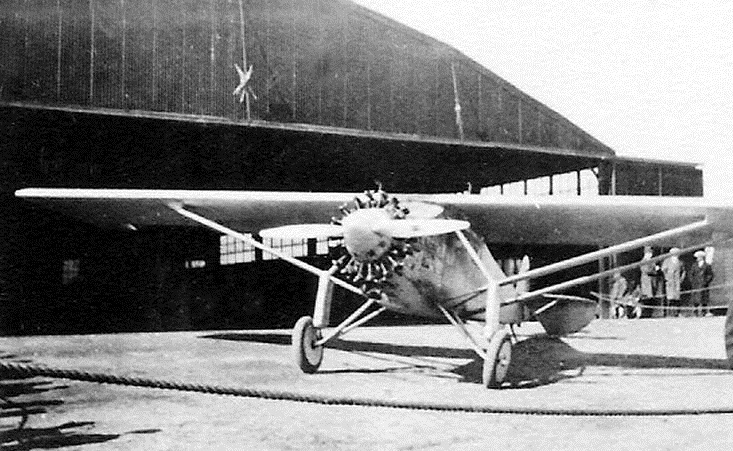 Ryan NYP N-X-211, Spirit of St. Louis, Lambert Field, 11 May 1927.