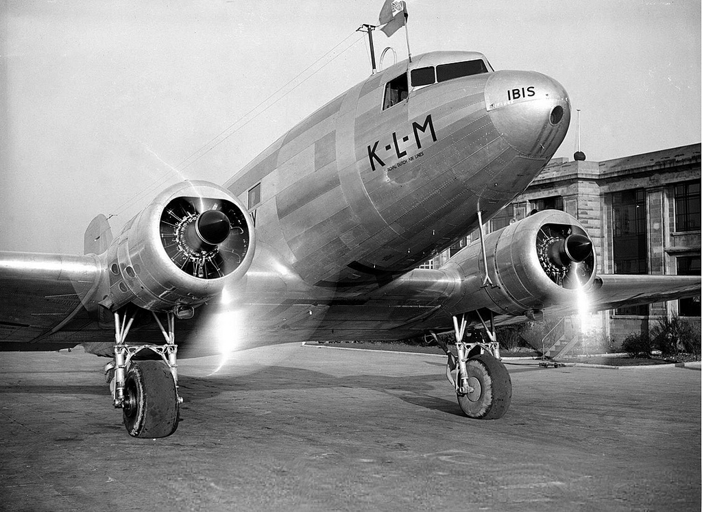 KLM Royal Dutch Airlines' Douglas DC-3, Ibis.