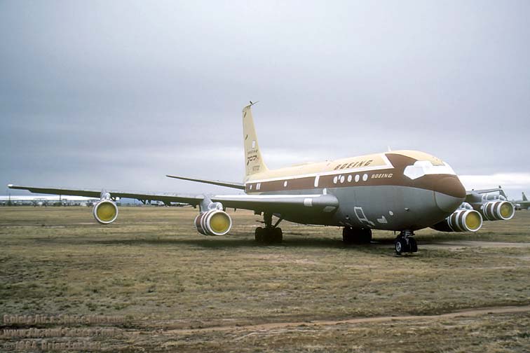 The Dash 80 sat in the Arizona desert for twenty years. (Goleta Air and Space Museum)