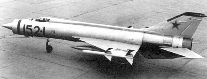 Mikoyan Gurevich Ye-152-1