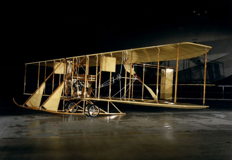 A reproduction of a Wright Model B