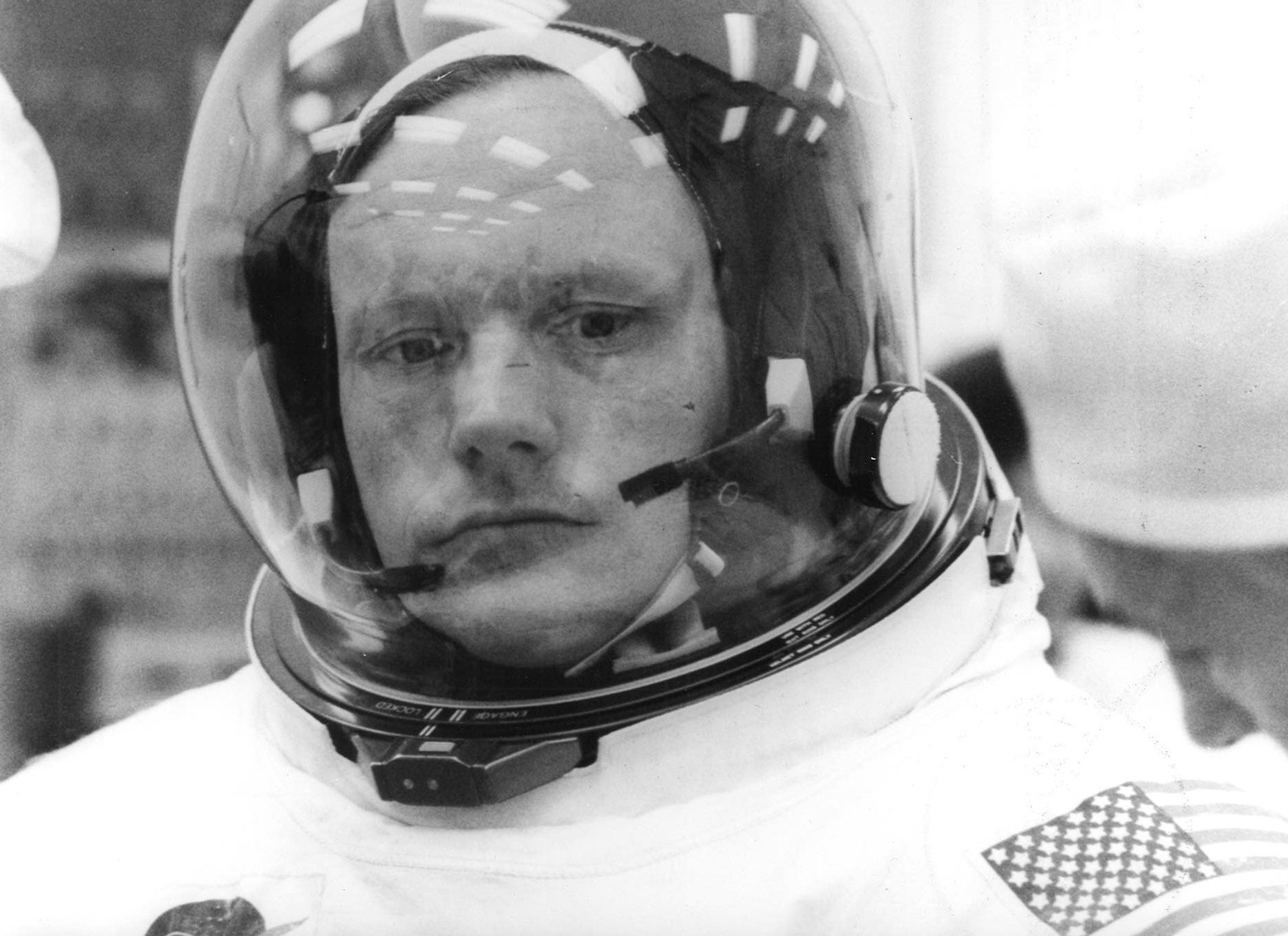 Neil Alden Armstrong, Mission Commander, Apollo 11, 16 july 1969. (NASA)
