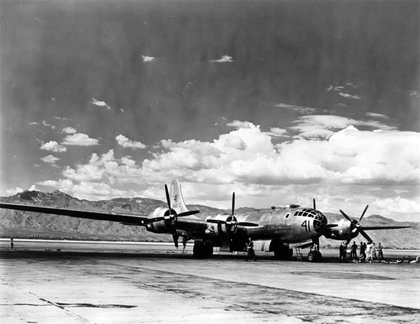 Boeing B-29A-20-BN Superfortress 42-94012 at Davis-Monthan AFB, Arizona. (U.S. Air Force)
