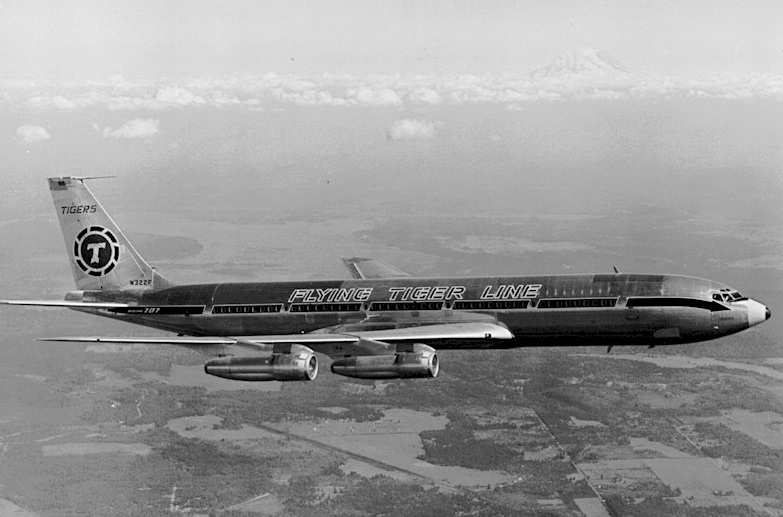 Flying Tiger Lines’ Boeing 707-320C N322F. (Unattributed)
