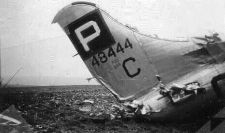 Lockheed Vega B-17G-65-VE 44-8444 Treble Four crash site