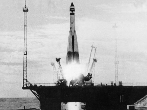 Luna 1 was launched from Tyuratam at 16:41:21 UTC, 2 January 1959.