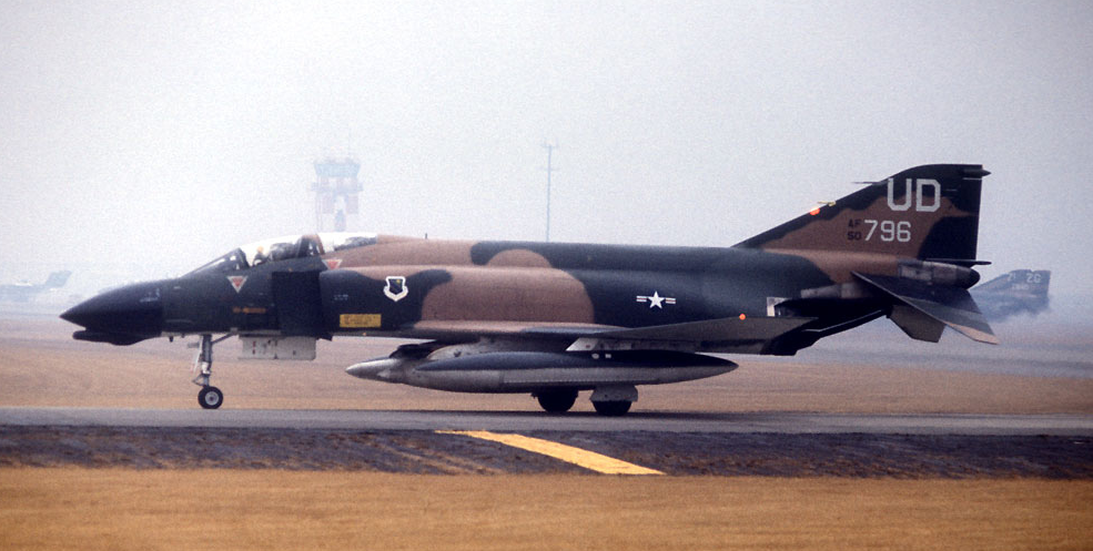 McDonnell F-4D-29-MC Phantom II 65-0796 at Yokota AB, Japan, 1972. (U.S. Air Force)