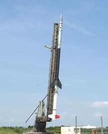 Terrier Black Brant IX two-stage sounding rocket. (NASA)