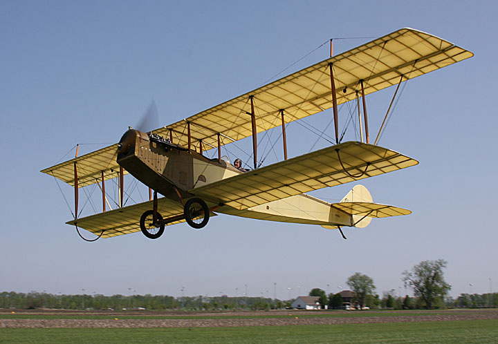 An original 1917 Curtiss JN-4C Canuck