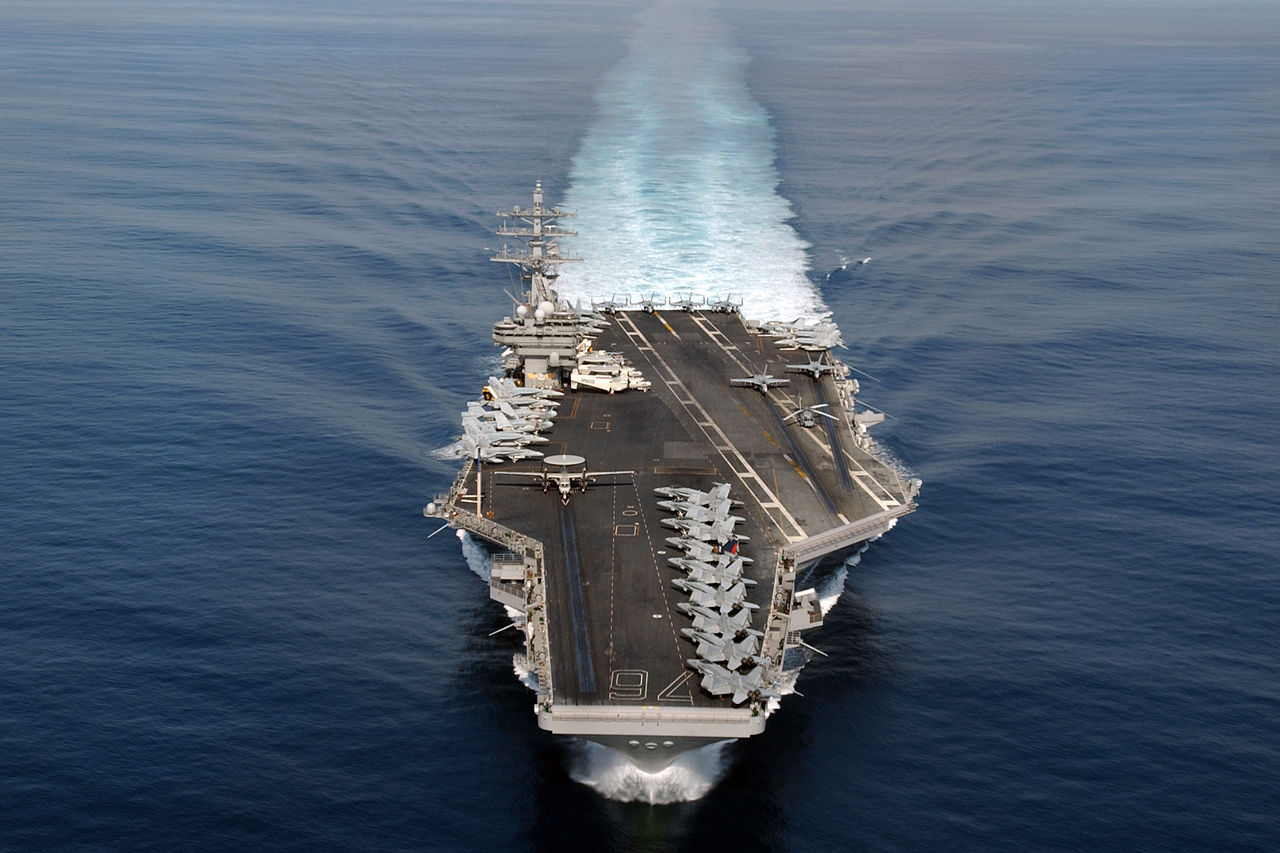 USS Ronald Reagan (CVN-76). (U.S. Navy)