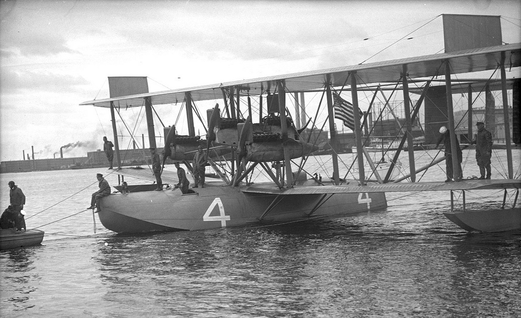 Curtiss NC-4, 1 October 1919. (New Bedford Whaling Museum)