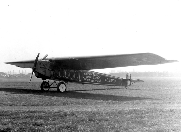 Fokker T-2, A.S. 64233 at Wright Field, Dayton, Ohio, 1923. (FAI)