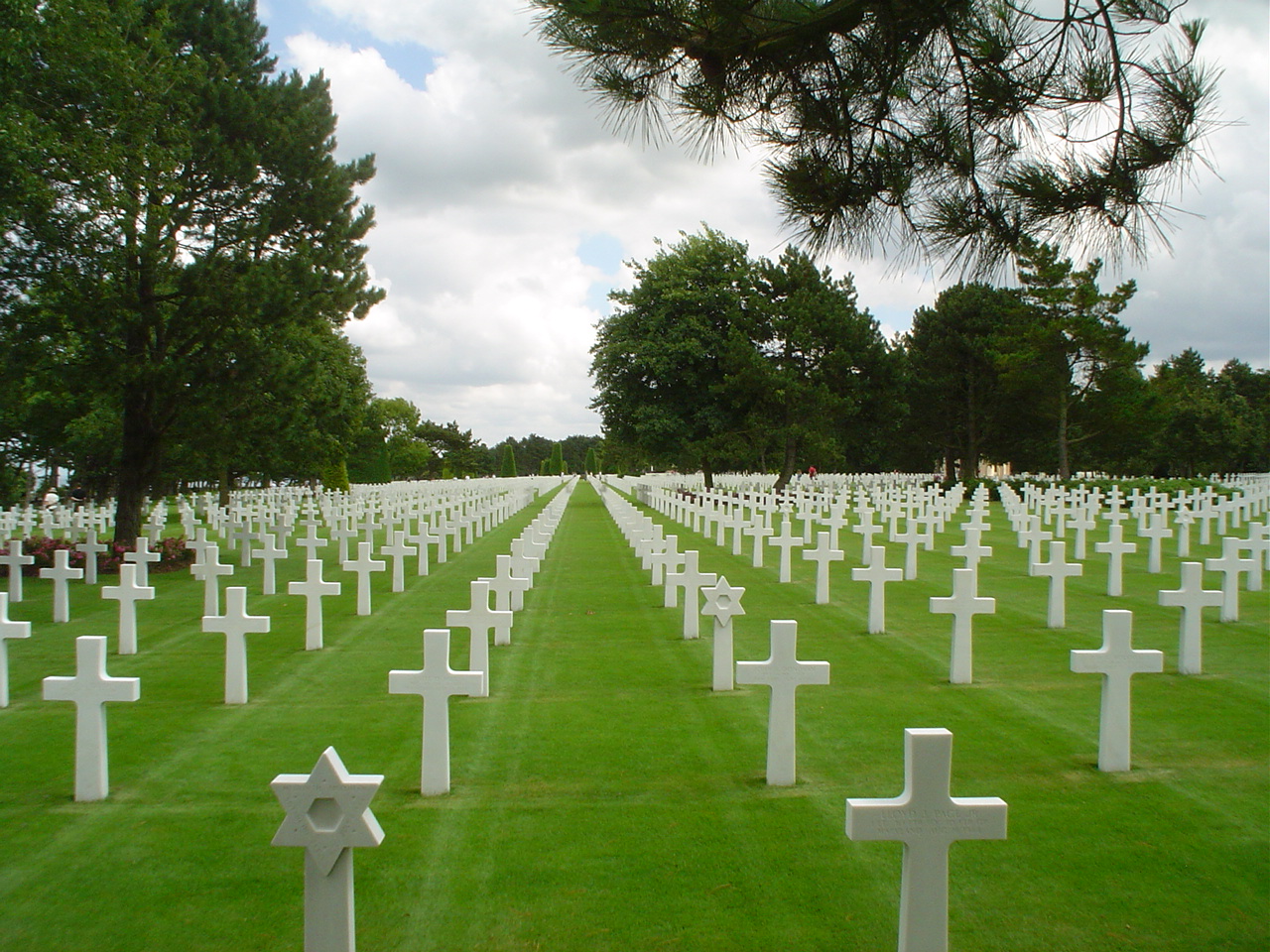 American Military Cemetery near Colleville-sur-Mer, Normandy, France