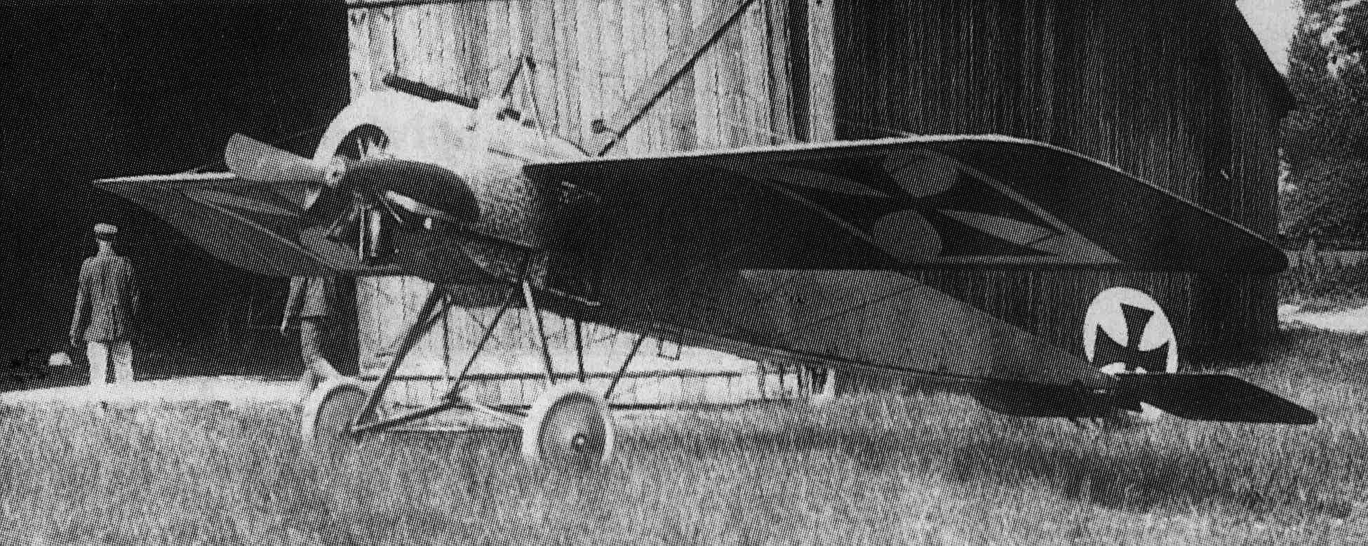 Leutnant Wintgens' Fokker M.5K/MG Endecker fighter, E.5/15.