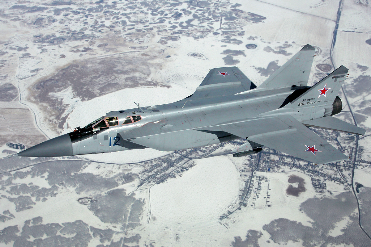 A Russian Air Force MiG-31. (Dmitriy Pichugin)