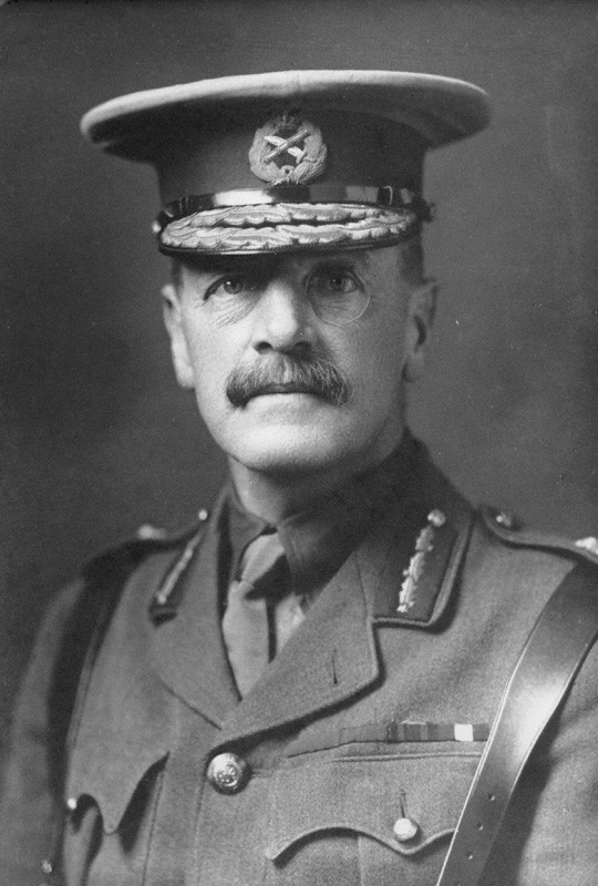 Major General Sir John Edward Capper, KCB, KCVO, portrait by Elliott & Fry, 1916. (National Portrait Gallery NPGx82404)