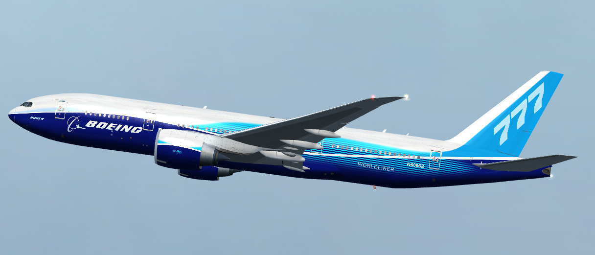 Boeing 777-200LR N6066Z. (Unattributed)