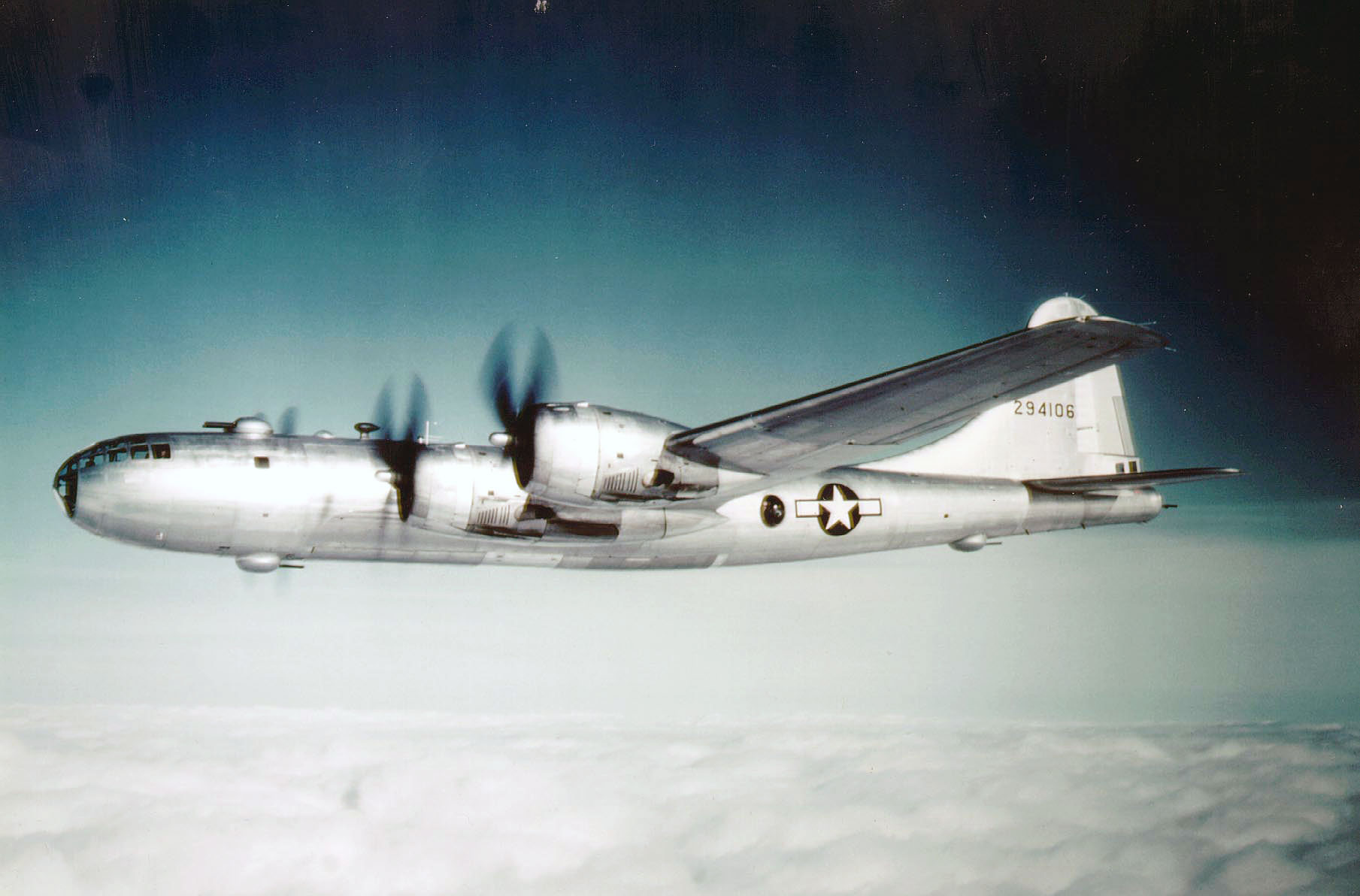 Boeing B-29A-30-BN Superfortress 42-94106, circa 1945. (U.S. Air Force)