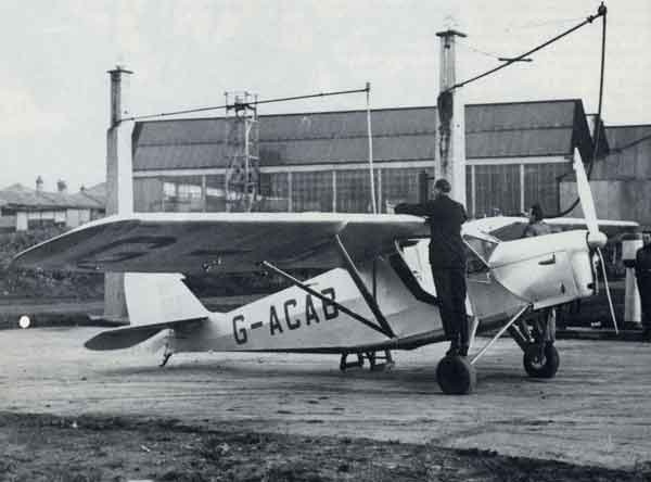 Amy Johnson flew this de Havilland DH.80A Puss Moth, G-ACAB, The Desert Cloud, from England to South Africa, 14–18 November 1932. She made the return flight the following month. (Arch. B. Bambeau via Fan d' Avions)