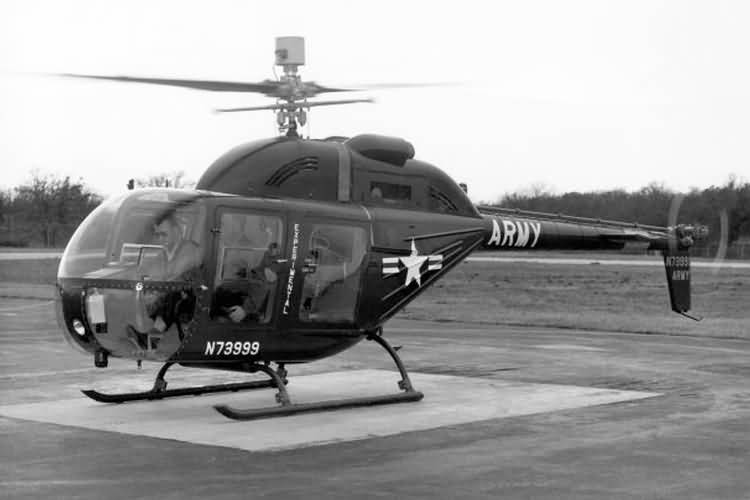 Bell 206 N73999 (YHO-4-BF-62-4202). (U.S. Army)