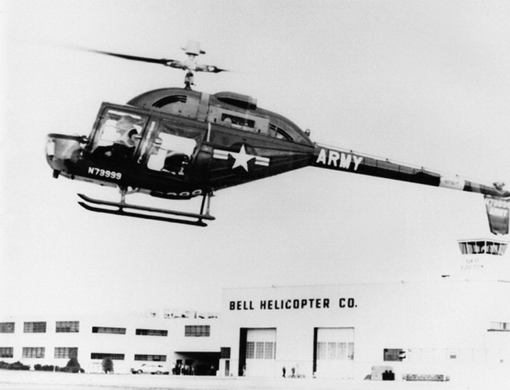 Bell YOH-4 N73999 (U.S. Army serial number 62-4202. (U.S. Army)