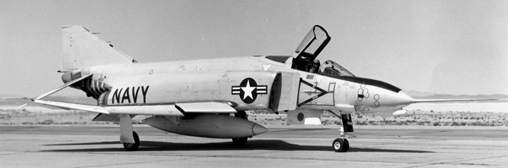 McDonnell F4H-1 Phantom II, Bu. No. 145311. This probably the Phantom flown by Jeff Davis for the 100-kilometer record. (U.S. Navy)