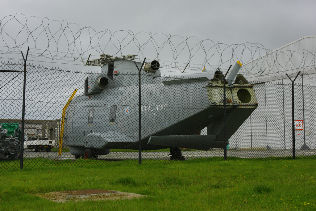 ZF641, the first prototype of the EH101 (AW101) Merlin, at RNAS Culdrose, 2010. (dyvroeth)