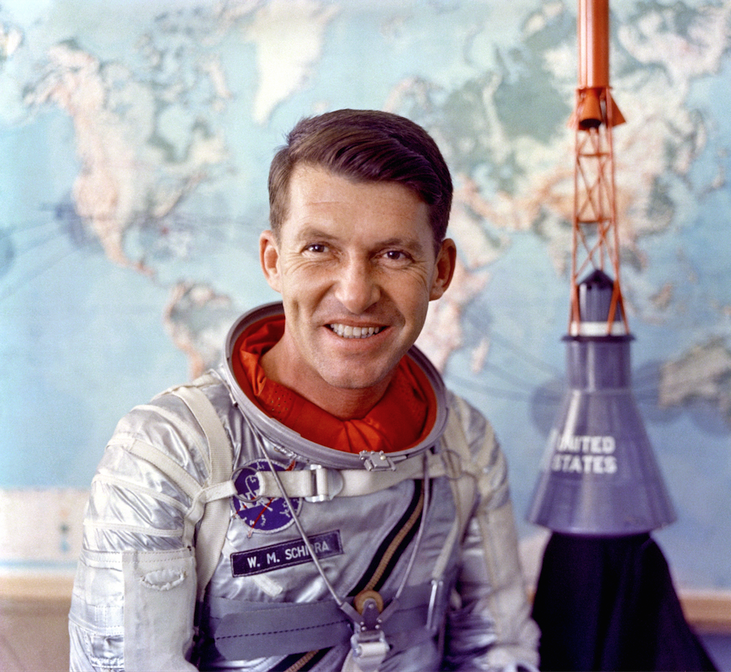 Commander Walter M. Schirra, Jr., United States Navy. (NASA)