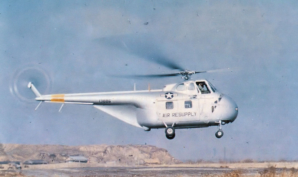 Sikorsky H-19A of the 581st Air Resupply and Communications Wing, Cho-do Island, Korea, circa 1952. (U.S. Air Force)