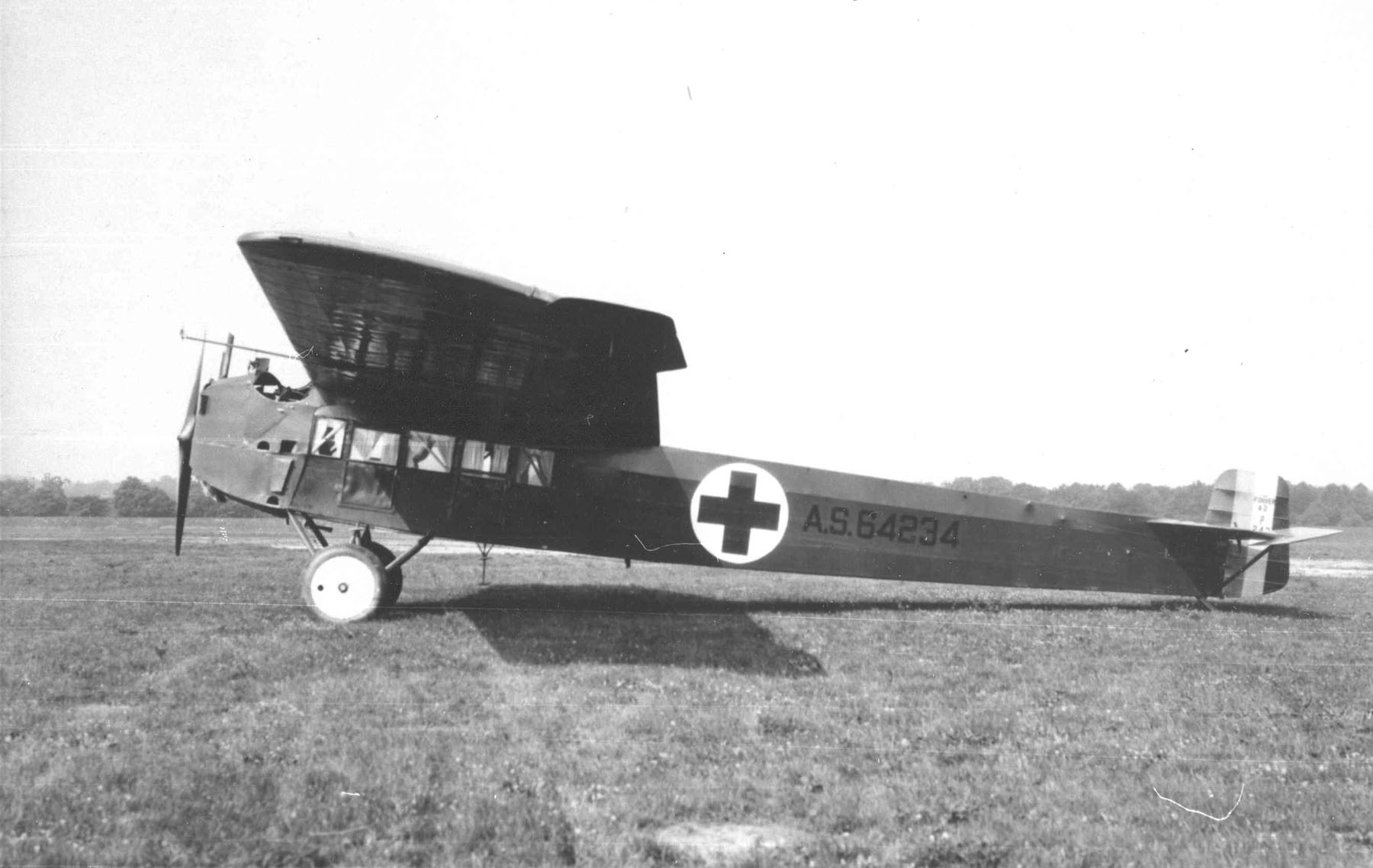 The second Fokker T-2, A.S. 64234, also designated A-2 (ambulance). (U.S. Air Force)