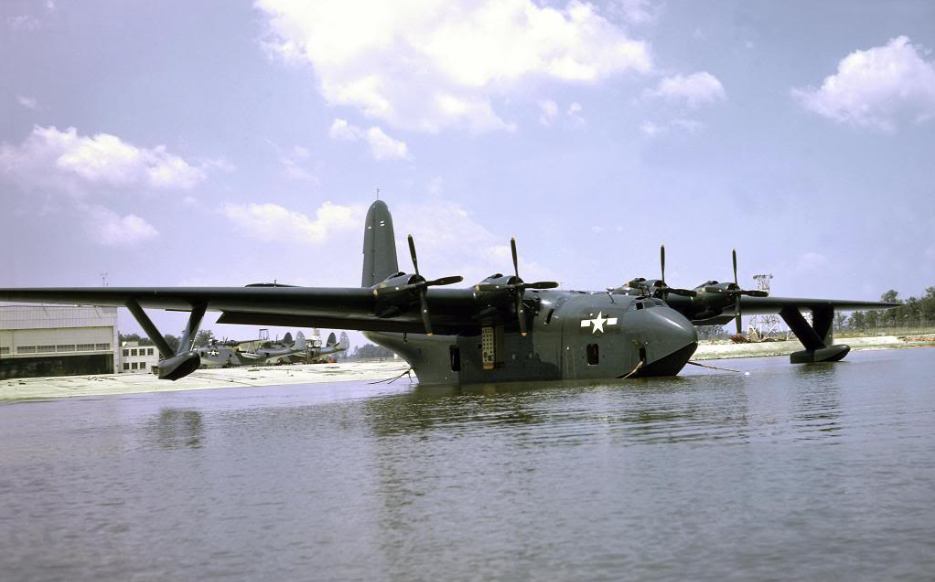 A U.S. Navy Martin JRM Mars. (Glenn L. Martin Co.)