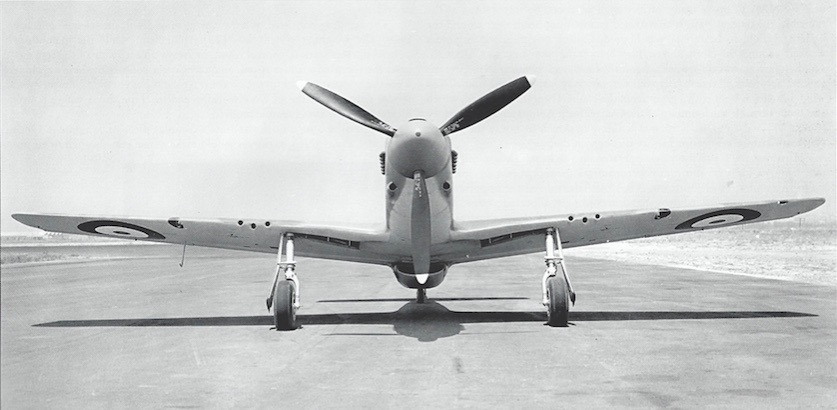 North American Aviation Mustang Mk.I AG345 (c/n 73-3098), front. (North American Aviation Inc.)