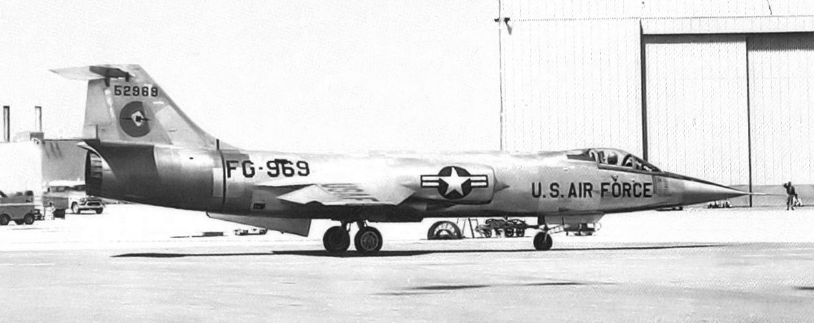 Lockheed F-104A-1-LO Starfighter 55-2969 (U.S. Air Force)