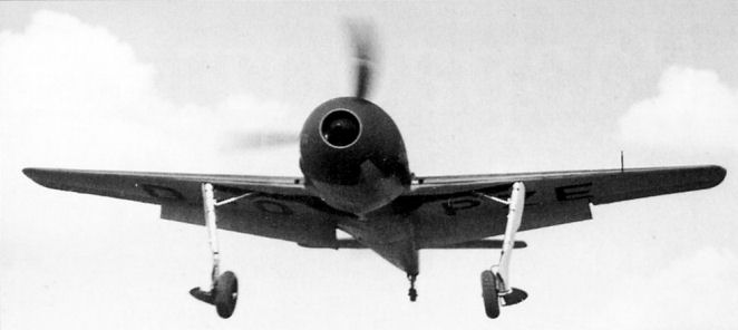 Focke-Wulf Fw 190 V1, D-OPZE, the first prototype. (Focke-Wulf Flugzeugbau AG)