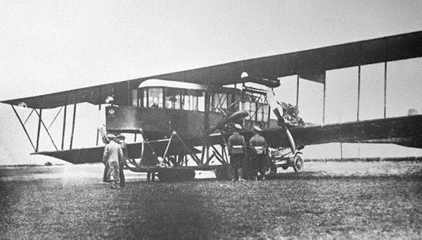  Igor Sikorsky's S-21, Russky Vityaz, four-engine airplane, 1913. (RIA Novosti)