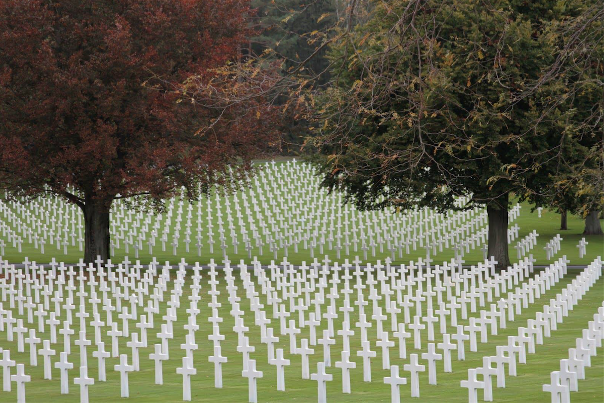 Lorraine American Cemetery, Avenue de Fayetteville, St. Avold, France. 10,489 American soldiers.