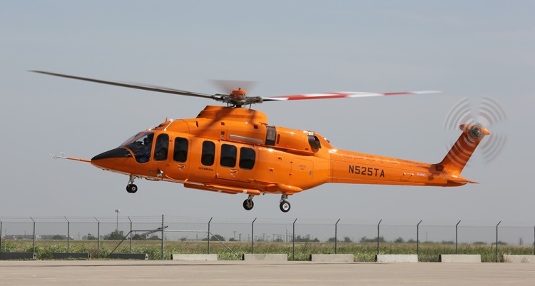 Bell 525 Relentless N525TA makes its first flight, 1 July 2015. (Bell)