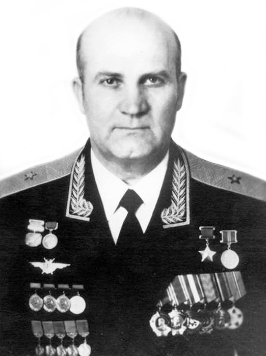 Major General Alexander Vasilyevich Federov, Hero of the Soviet Union.