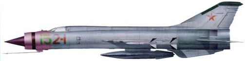 Profile of Mikoyan-Gurevich E-166