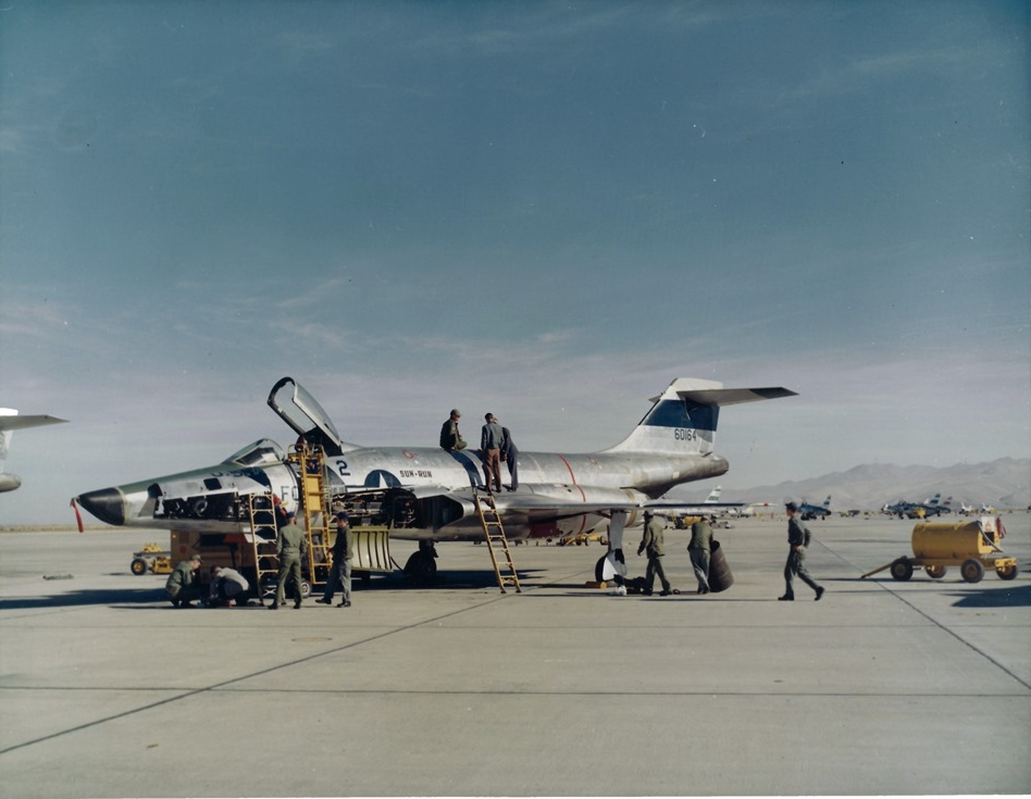 Operation Sun Run #2, McDonnell RF-101C Voodoo 56-164. (Greater St. Louis Air and Space Museum via Ron Downey Aviation Archives)