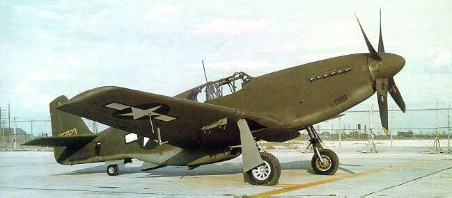 Identical to the Inglewood, California-built North American Aviation P-51B Mustang, this is a Dallas, Texas-built P-51C-1-NT, 42-103023. (North American Aviation, Inc.)